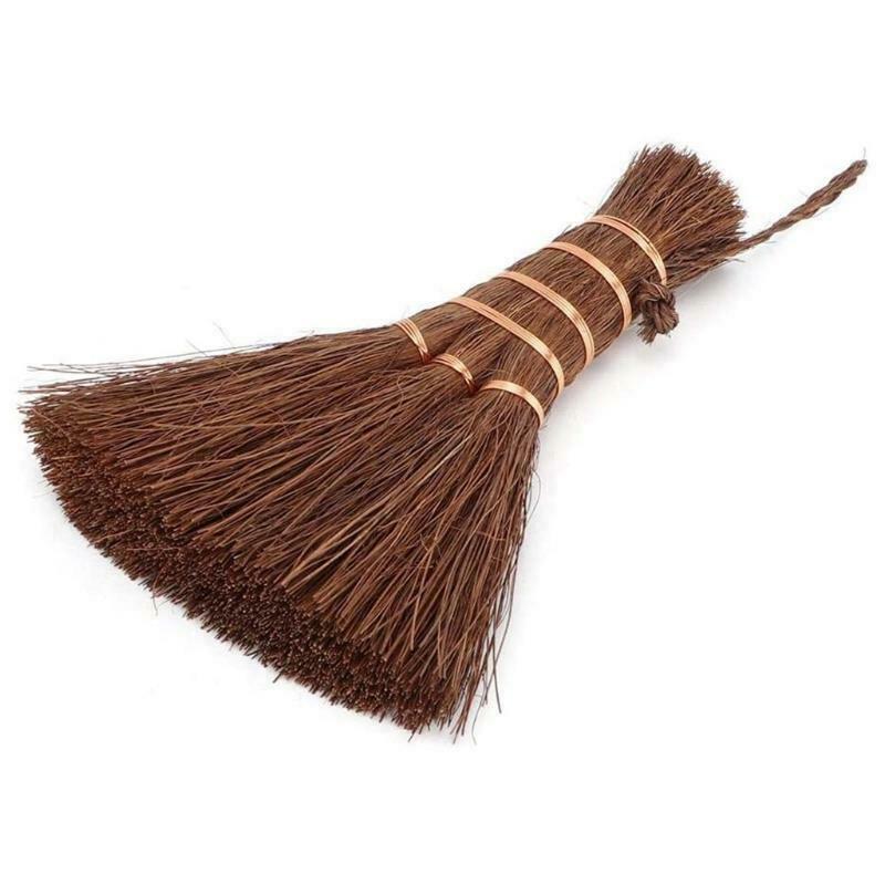 Natural Household Broom Tea Table Cleaning Brush Coconut Palm Silk Cup Brushes