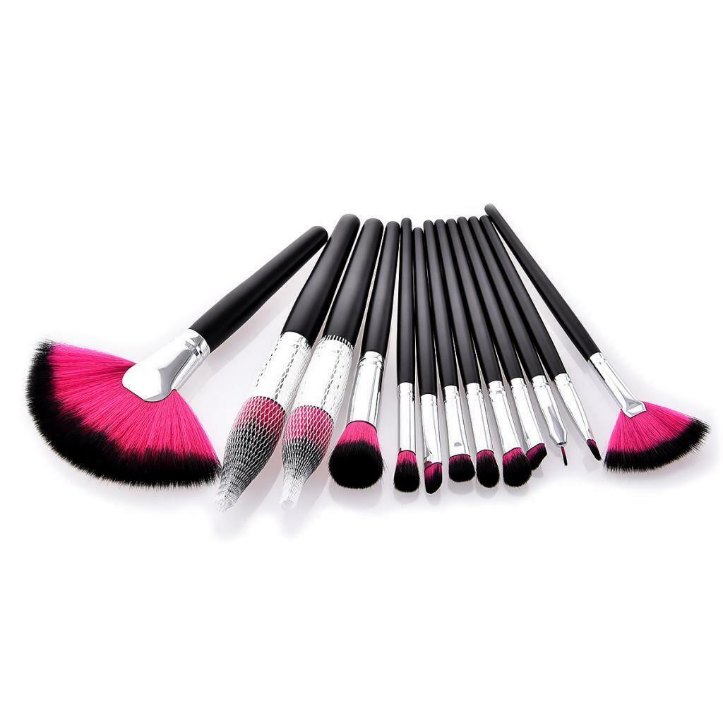 13Pcs Kabuki Brushes Eye Shadow Liner Blush Lip Makeup Brush Foundation Set