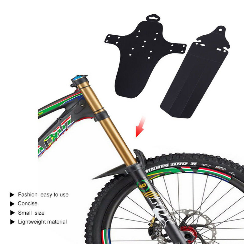 1 Set Front + Rear Cycling Mountain Bike Bicycle Fenders MTB Mud Guards Mudguard