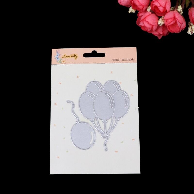 1Set Balloon Cutting Dies Stencil Paper Craft Card Making Scrapbooking Album DIY