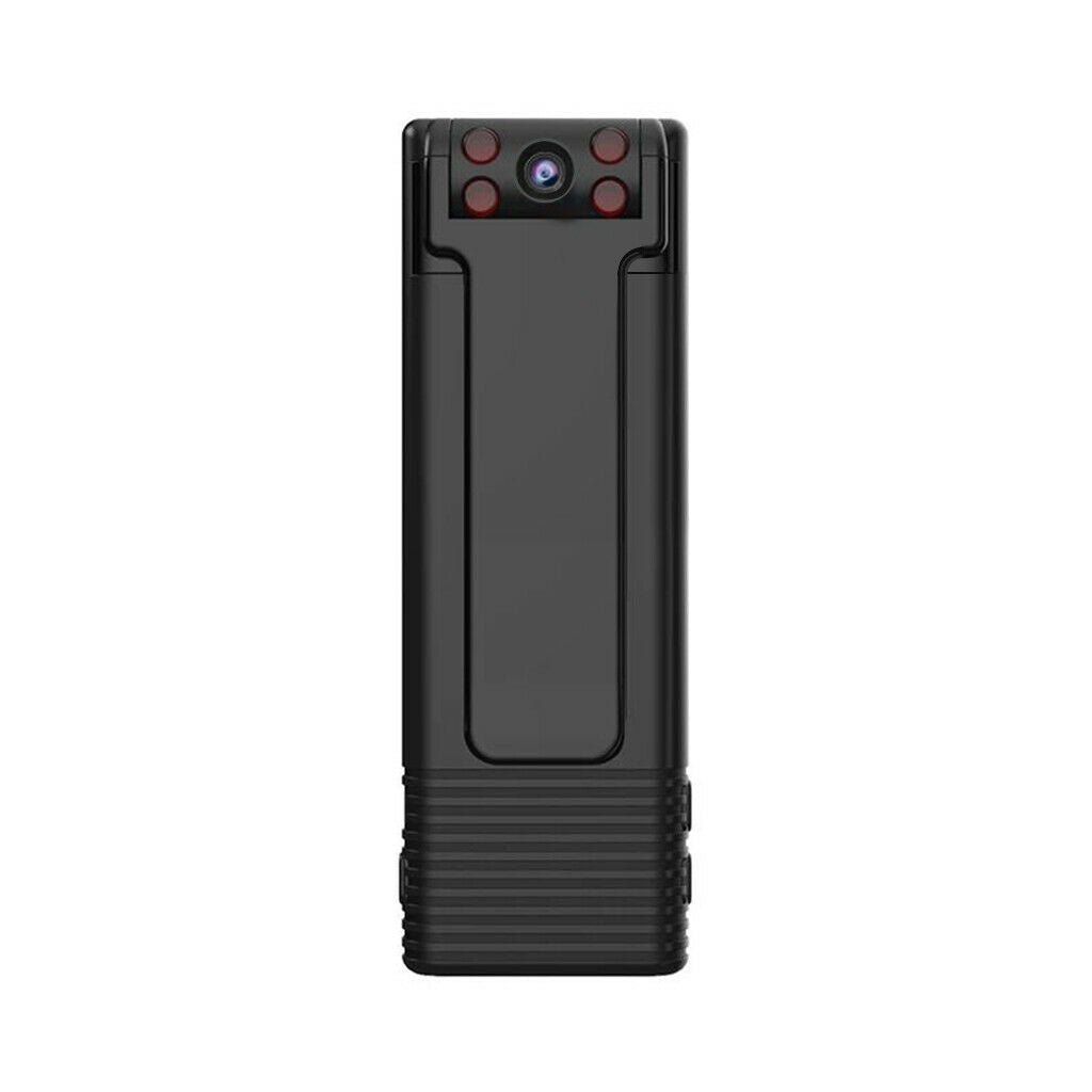 Mini 1080P Mini Body Camera Pocket Video Spy Hidden Camcorder & Back Clip