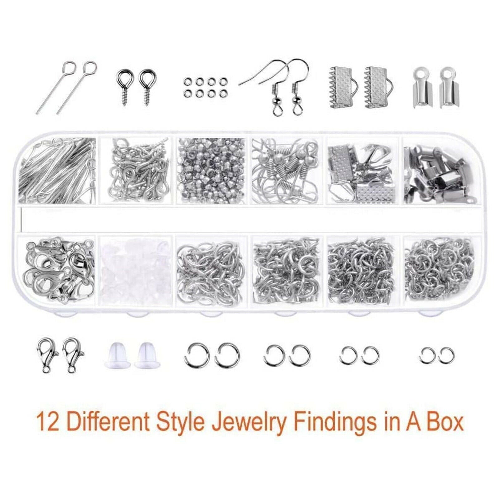 Jewelry Making Tools Kit with Pliers Jewelry Crafting Lot with Storage Case