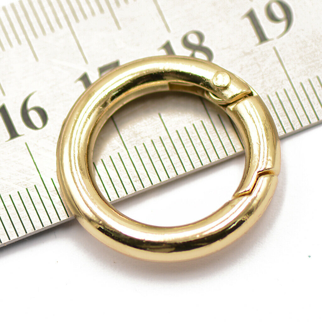 Carabiners Keychain Keyring Buckle DIY Accessories Spring Snap Hook for Dog