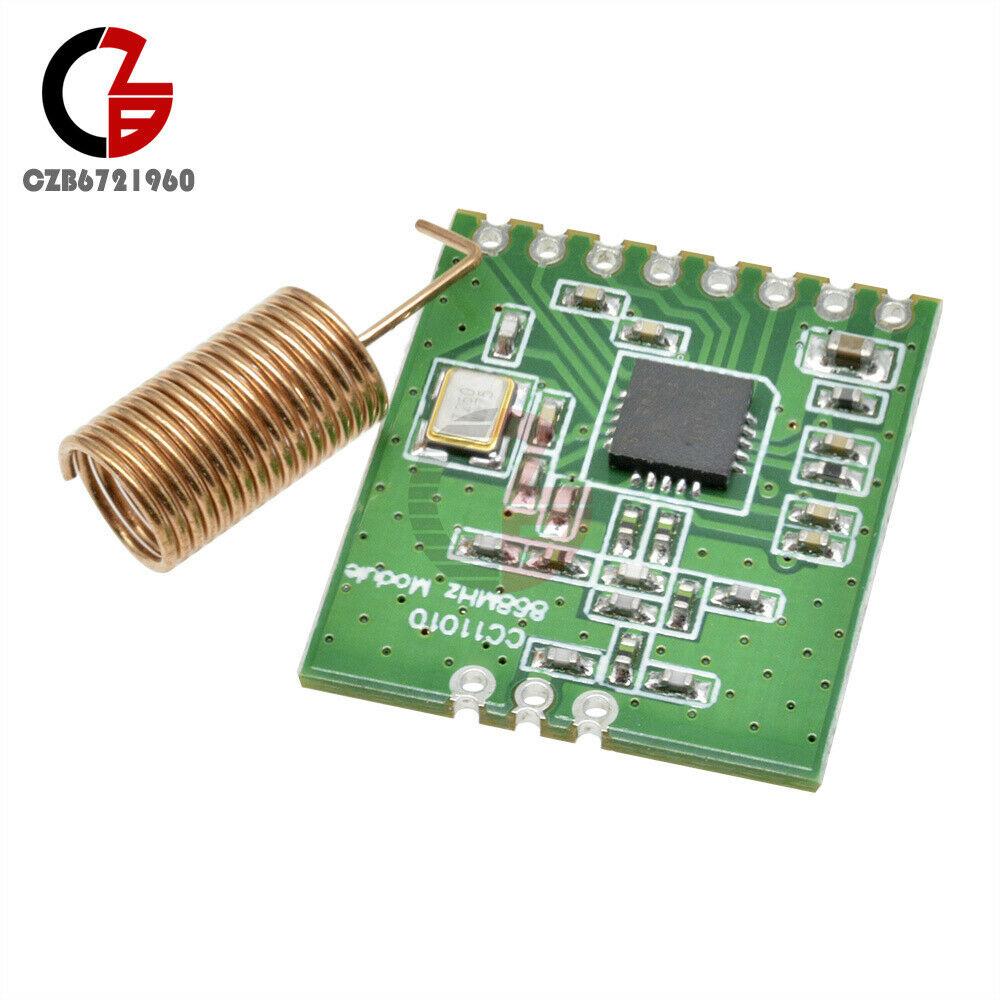 5Pcs CC1101 Wireless Module Long Distance Transmission Antenna 868MHZ M115 GFSK