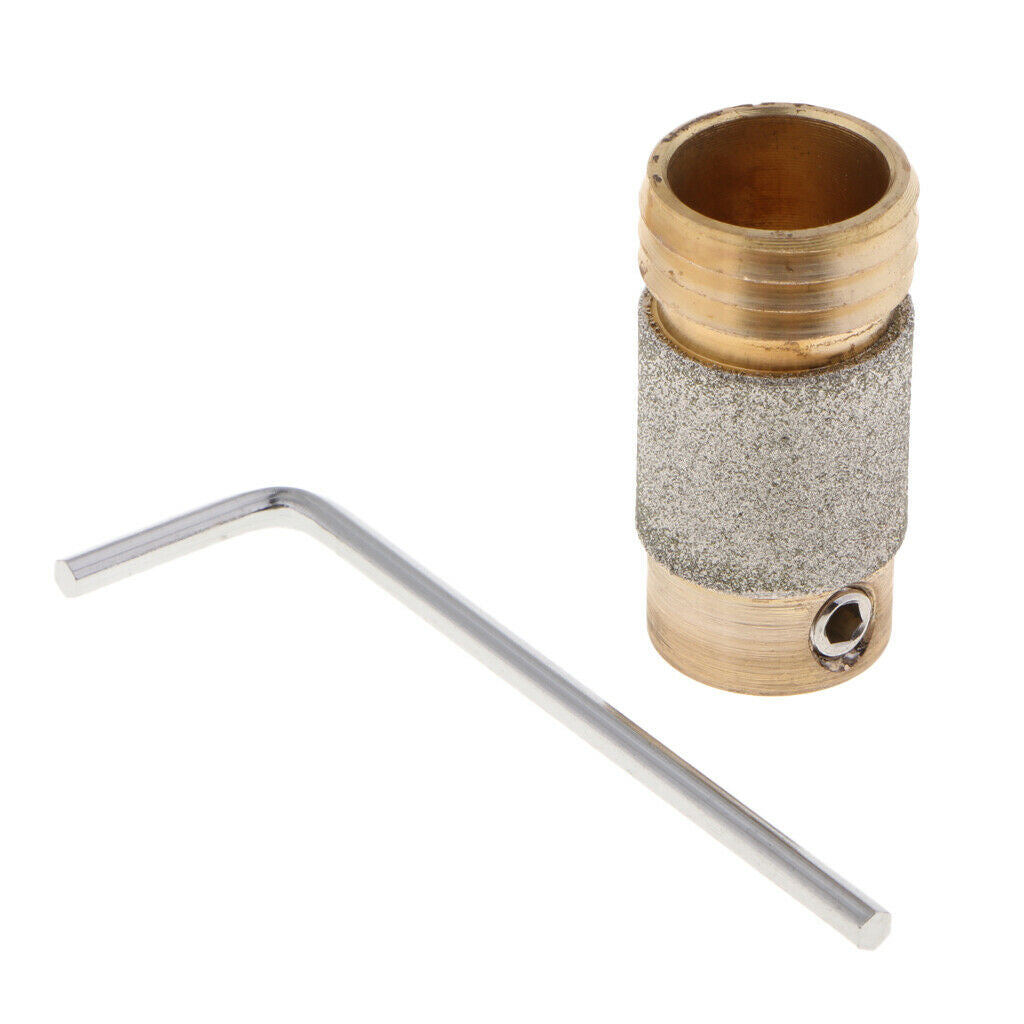 Stained Glass Grinder Head Bits Diamond Grinding Wheel Brass Core for Stone