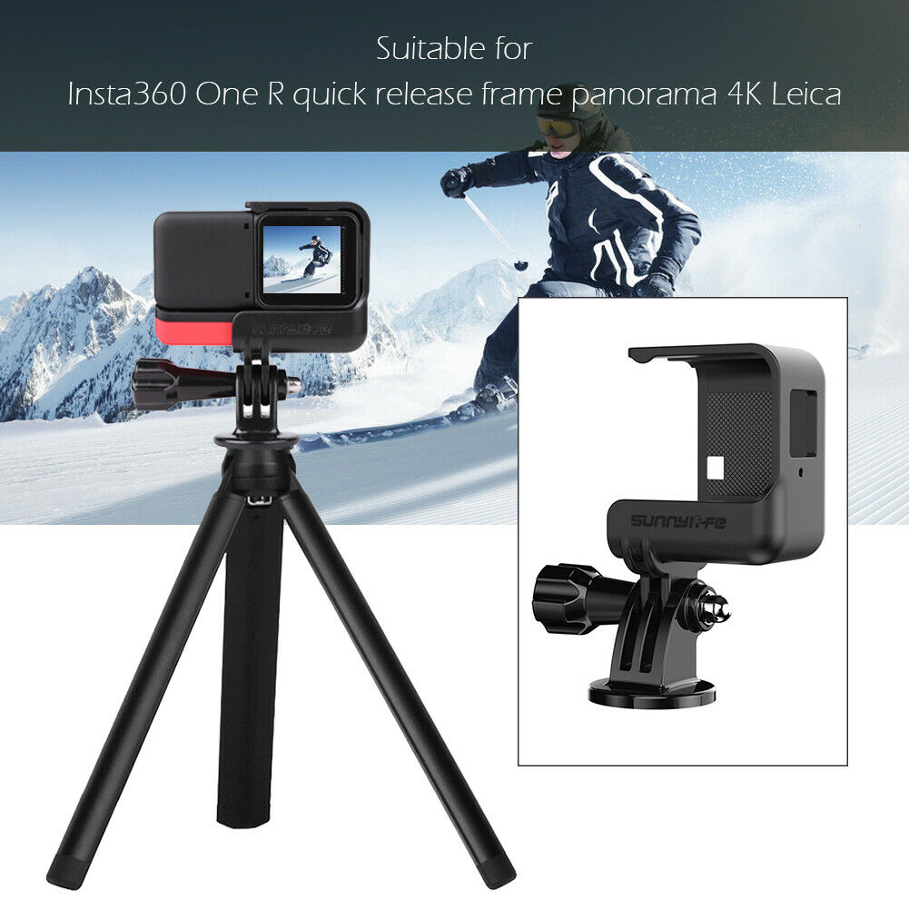 Quick Release Protective Cage Half Frame Case for Insta360 ONE R Camera @