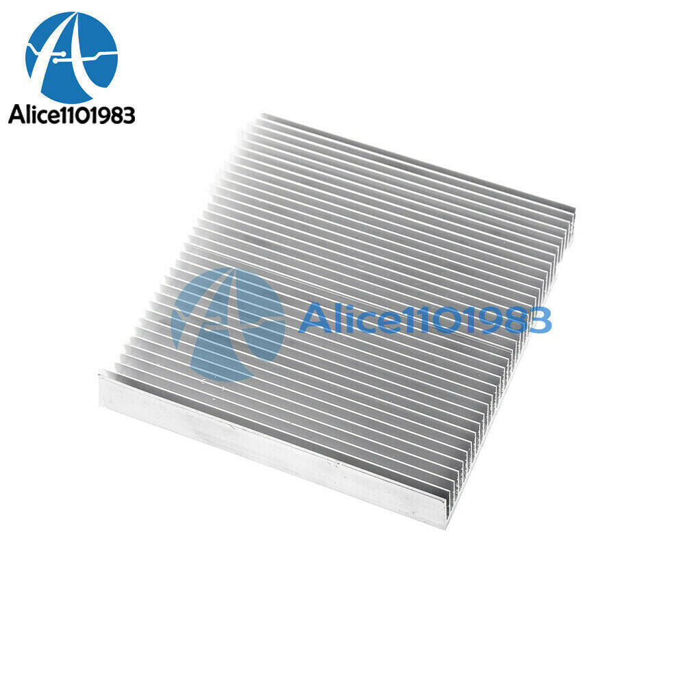 90x90x15mm Aluminum Heat Sink Cooling For LED Power IC Transistor DC Converter