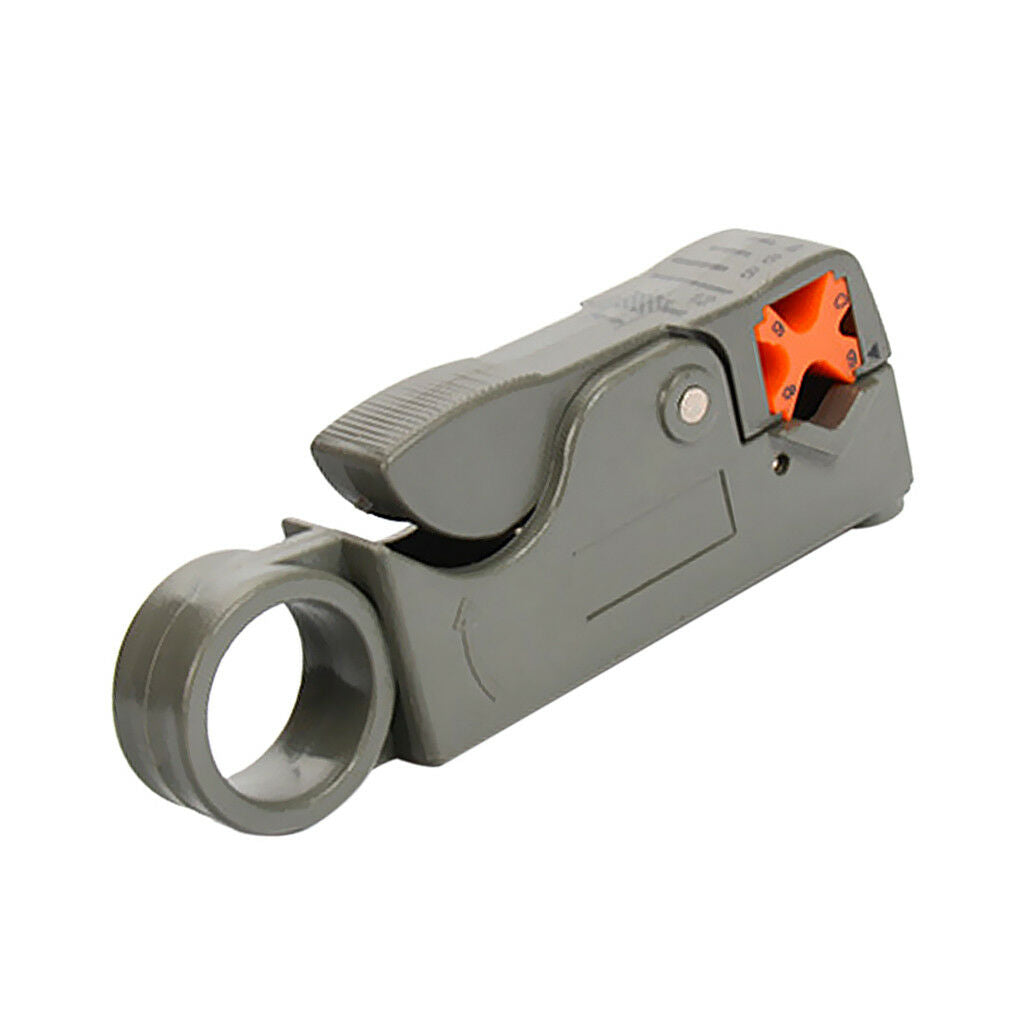 Rotary Cable Stripper RG-58/59/62/6 Wire Crimping Stripper Stripper Cutter
