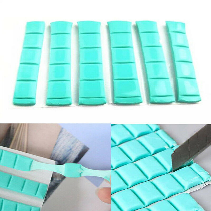 30pcs Fixing Clay Stick Removable Glue Clay Mud For Nails Tips Holder Reusa Fx