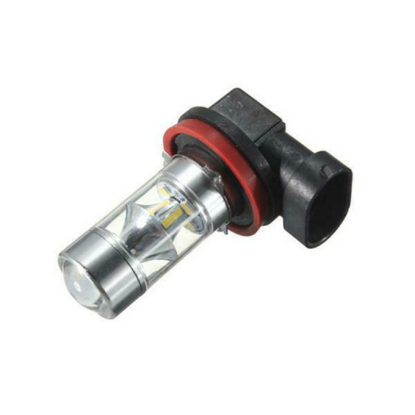 2X Universal H8 H11 LED White 2323 Projector Fog Driving DRL Light Bulb Lamp
