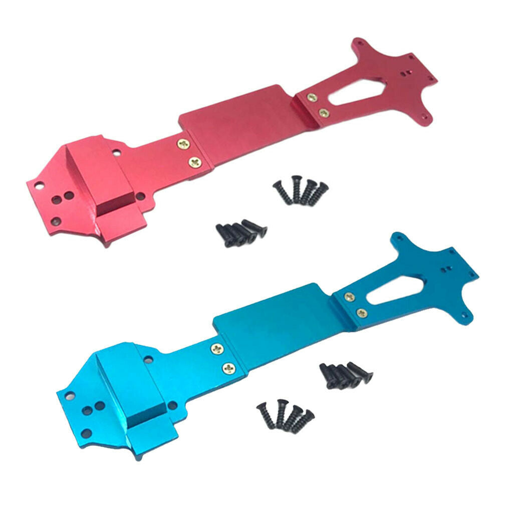 2pcs Upgrade Parts for WLTOYS Radio Tray RC Trunk Car Replacement Red+Blue