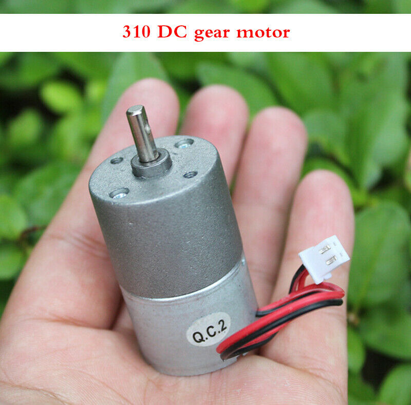 1pcs 310 permanent magnet DC gear motor DC3V 3.7V 5V 6V 9V low noise