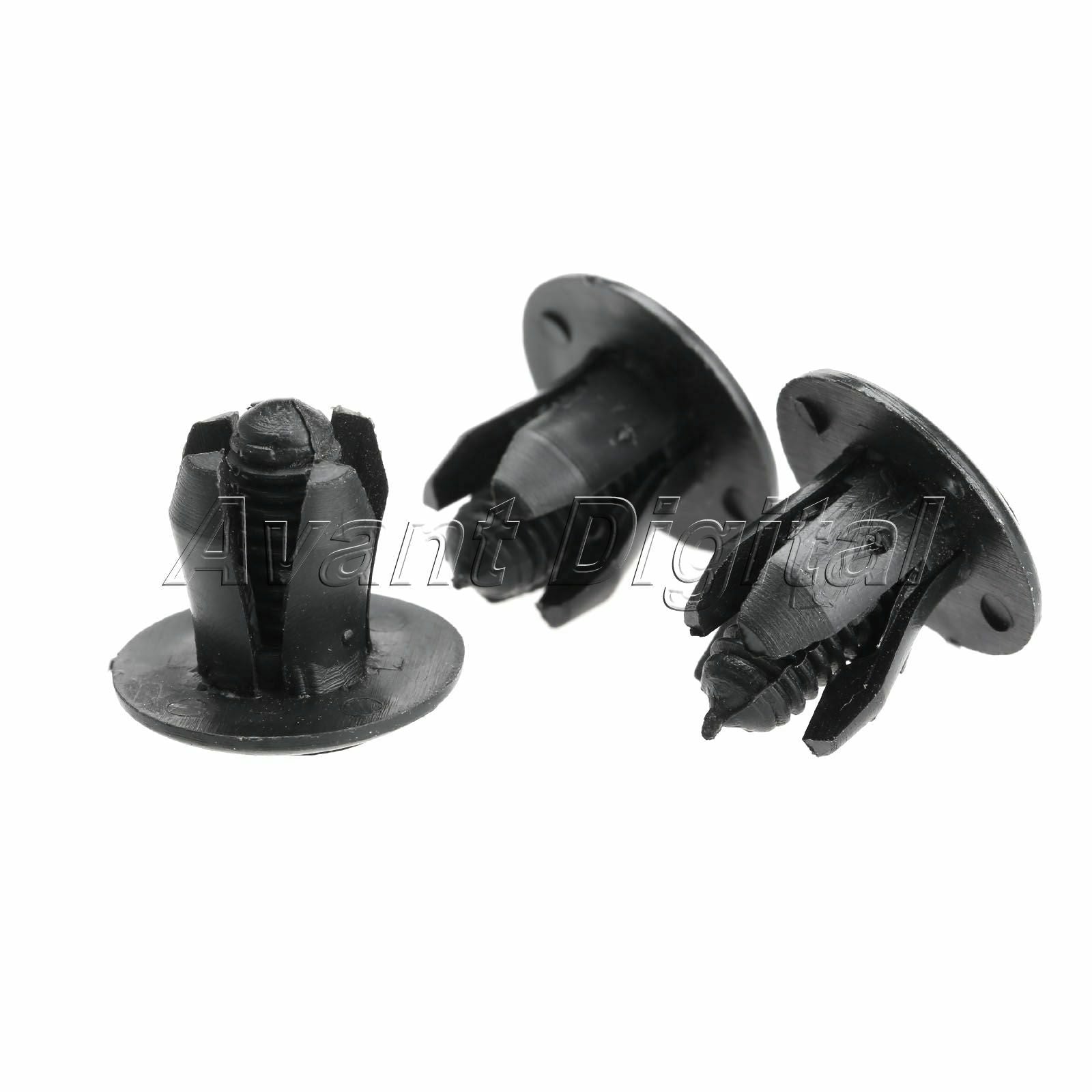 50Pcs for KIA Bumper Fender Grille 8.2mm Trim Retainer Fastener Rivet Clip