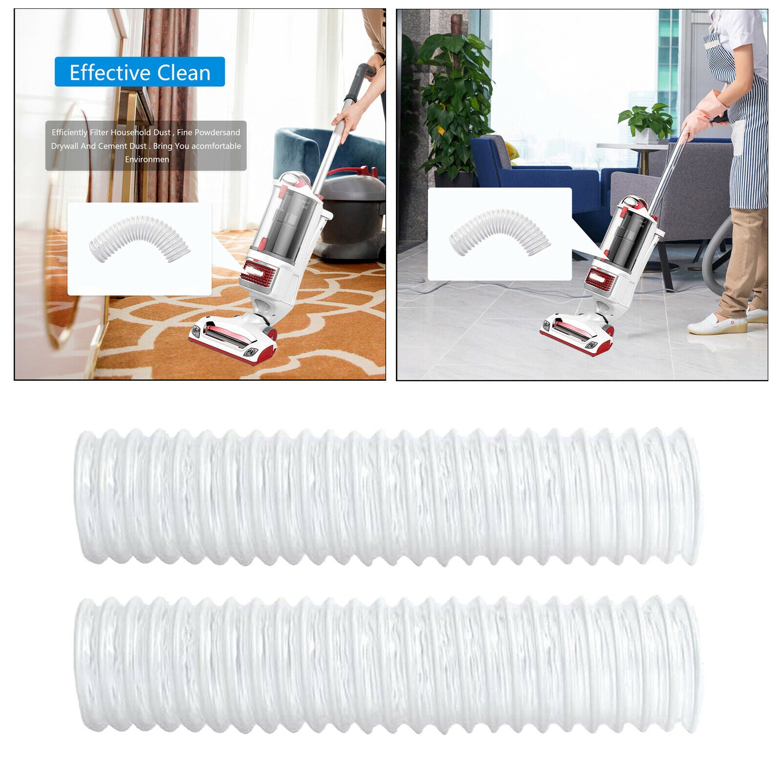 2 Pack Lower Duct Nozzle Hose for Shark Rotator NV472 NV500 NV500CO UV560