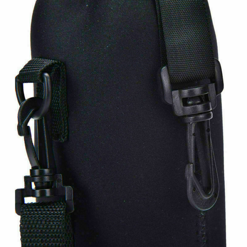 1000ML Water Bottle Carrier Insulated Cover Bag Holder Strap Pouch Outdoor new