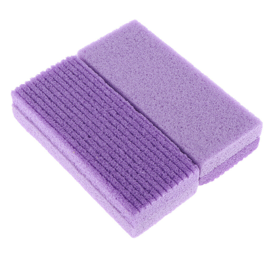 4 Pcs Professional Double Sided Pumice Stone Best Feet Files Pedicure Scrubber