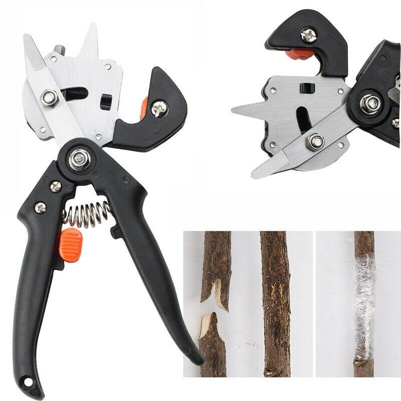2-In-1 Grafting Tools Pruning Pruner Cutting Tool Kit Fit for Fruit Tree GraftL6