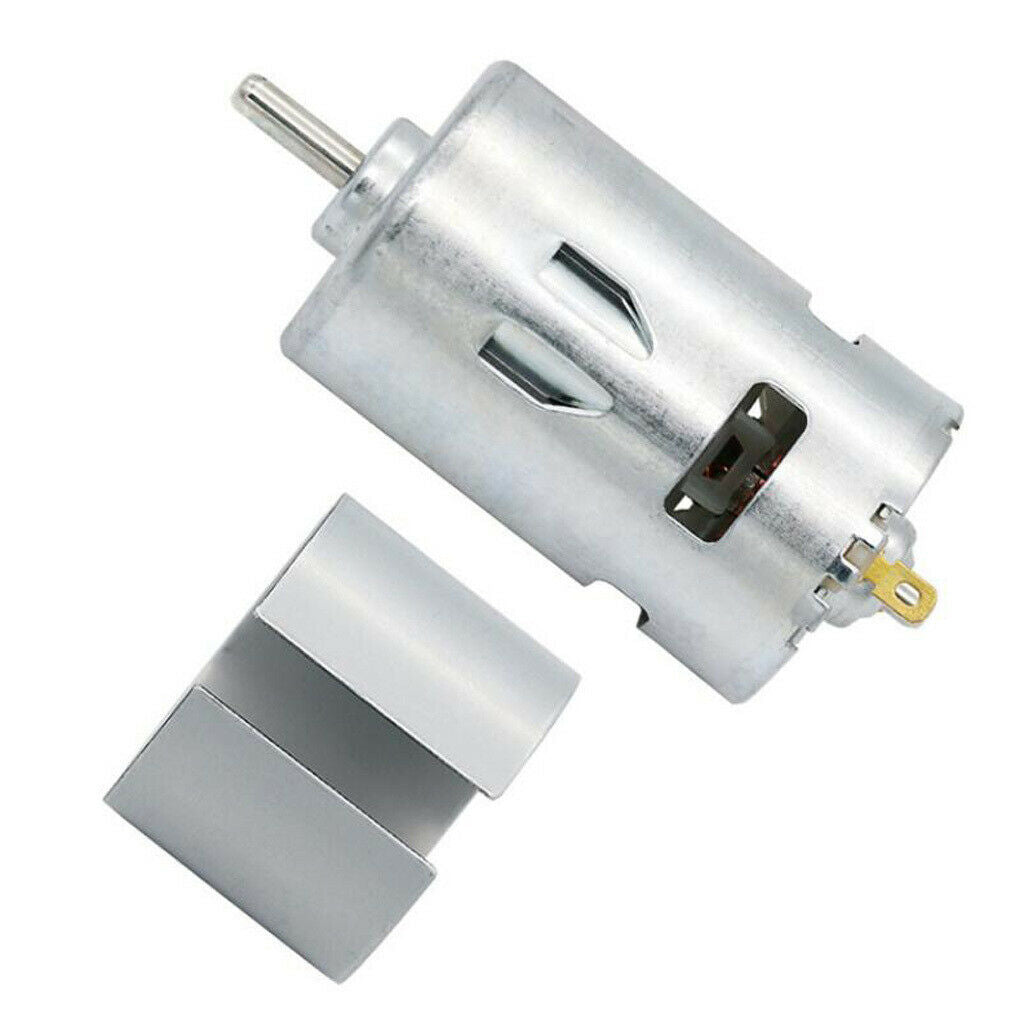 Metal DC 12V 12000RPM High Torque Electric Geared Gear Box DC 775 Motor