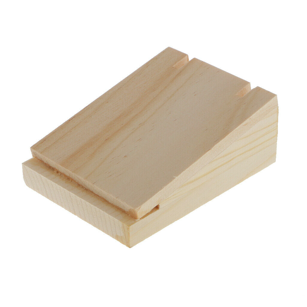 Wood Log Earrings Pendant Necklace Jewelry Organizer Display Stand Holder