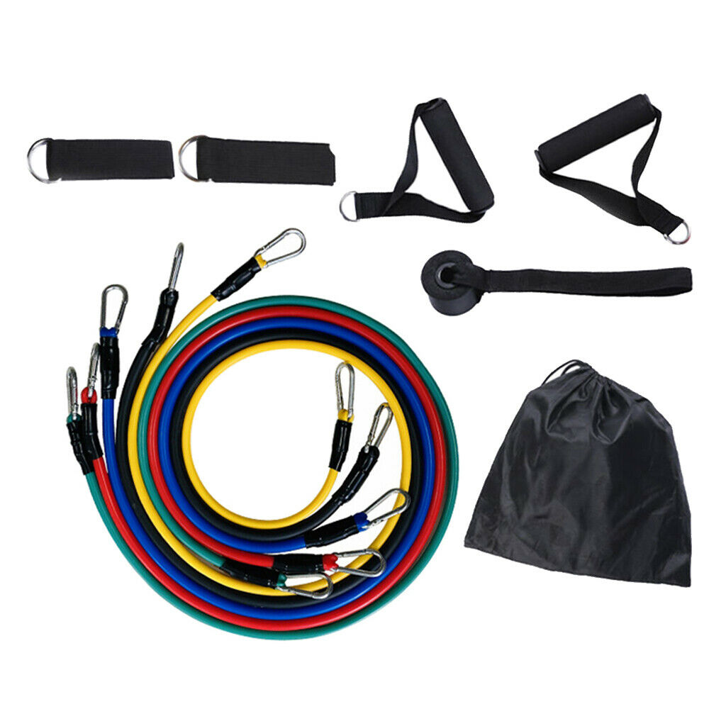 Resistance Bands Set 11pcs For Exercise In The Gym