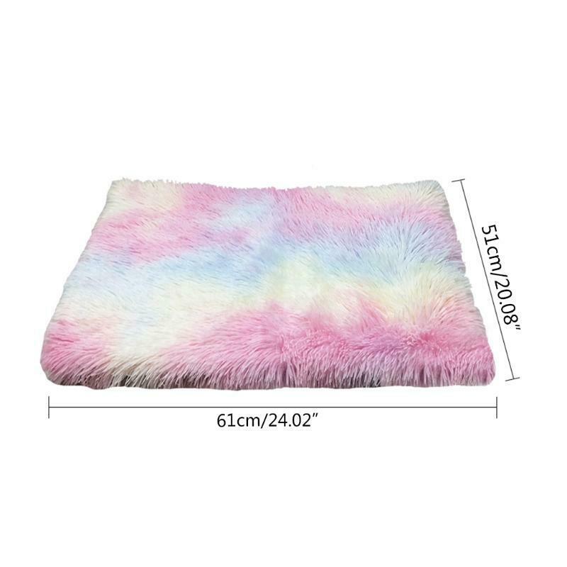 2-in-1 Pet Cushion Bed Sleep House Soft Plush Anti Slip Puppy Dog Cat Kitty Mat