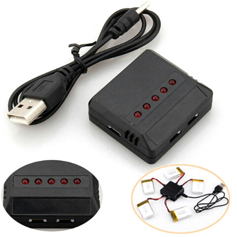5in1 3.7V lipo battery usb charger adapter for syma x5 x5C x5x-1 rc drone.l8