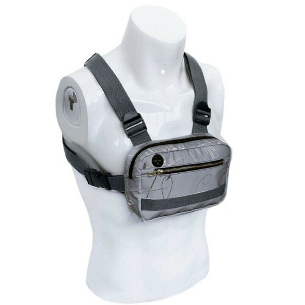 Multifunctional Glow Chest Bag Vest Hunting Travel Recon Bag Organizer Storage