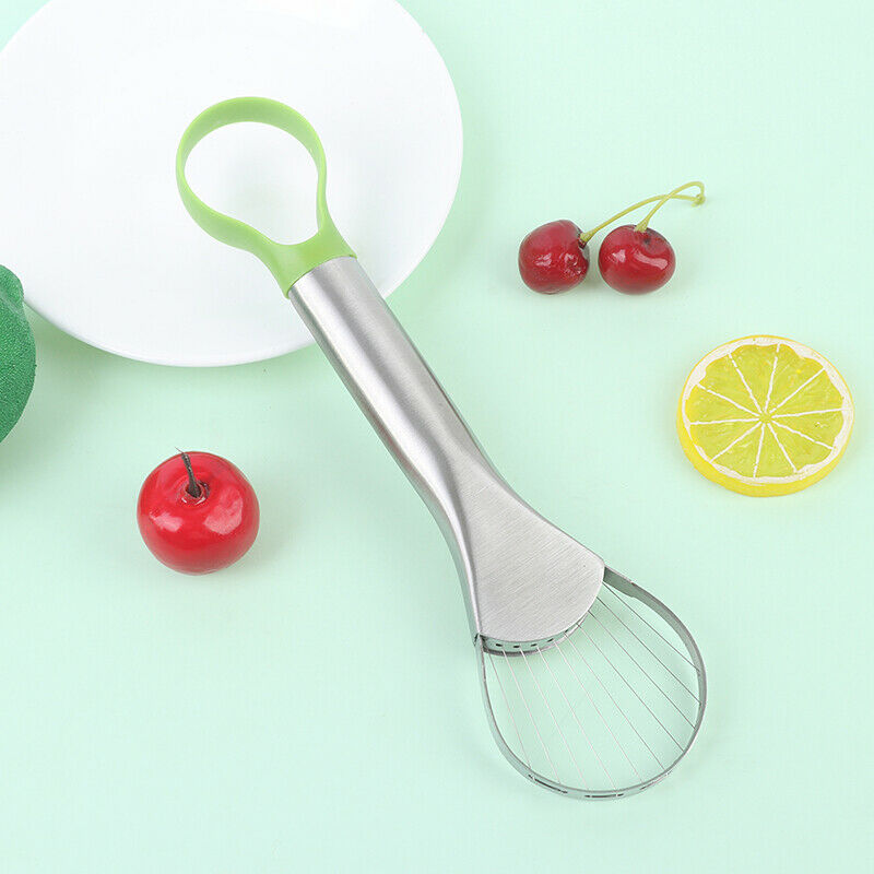 2 In 1 Avocado Slicer Shea Corer Butter Fruit Peeler Cutter Pulp SeparatorBDAU