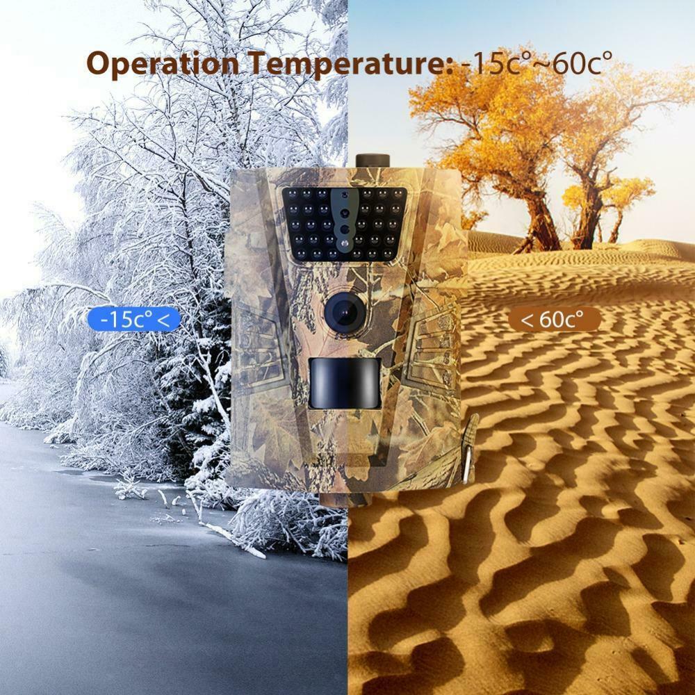 HT-001B Cameras 12MP Night Vision Wild Surveillance Traps Hunting Cameras