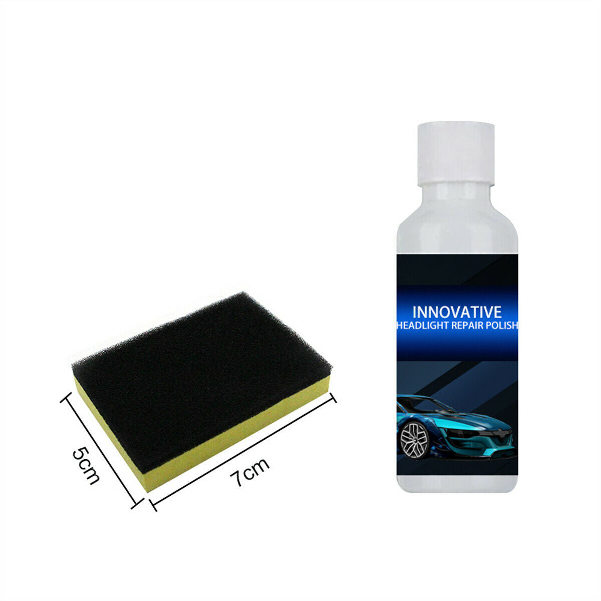 Car Headlight Polish Cleaner Len Restorer Repair Liquid Cleaning Automotive Tool