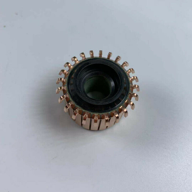1PC 11 x 28.2 x 17.8mm 24 Gear Tooth Copper Hook Type Commutator DHY-3087-24