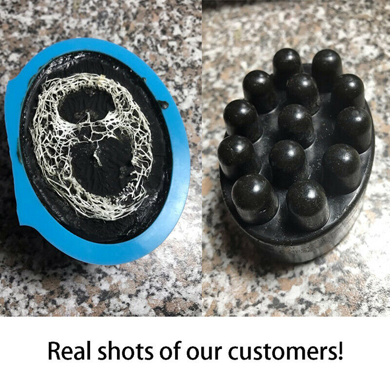 Silicone Massage Soap Mold Therapys Bar Soap Making Tools DIY Homemade Oval BDA