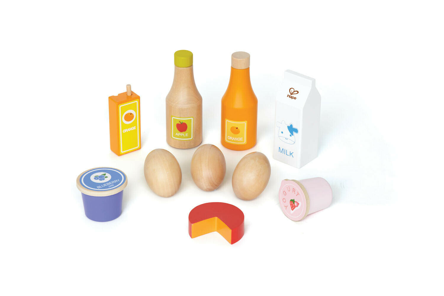 E3108 HAPE Healthy Basics Wood Food [Playfully Delicious] Toddler Children 3yrs+