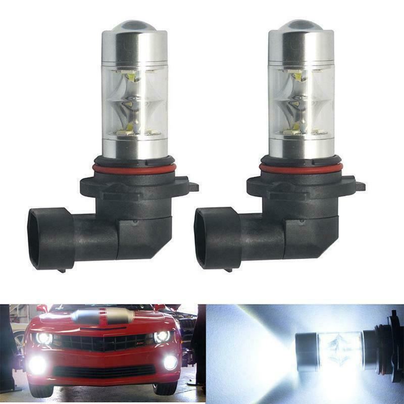 2X Universal H8 H11 LED White 2323 Projector Fog Driving DRL Light Bulb Lamp