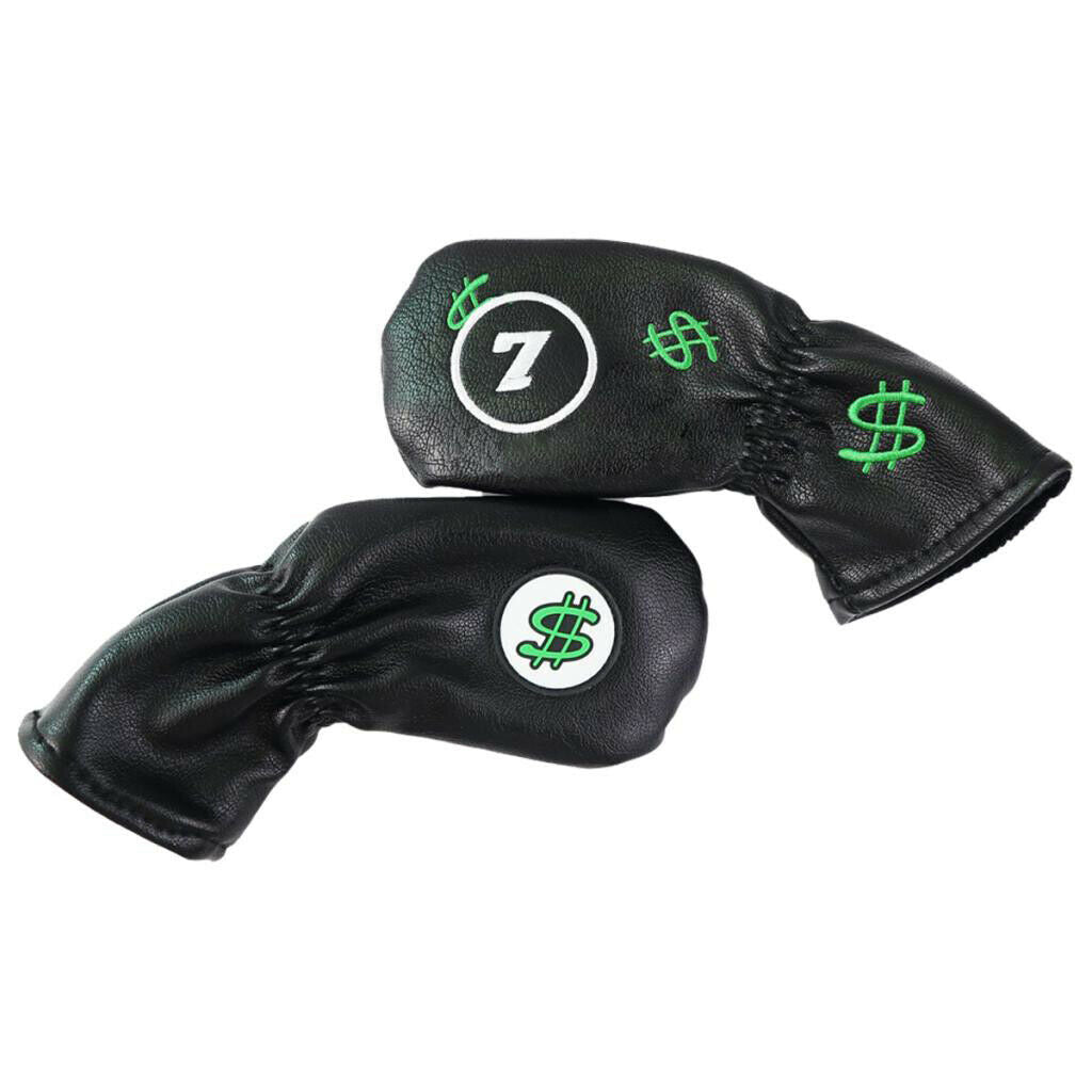 10 Pieces Golf Club Head Soft Cover Iron Putter Headcover Protector Sleeve