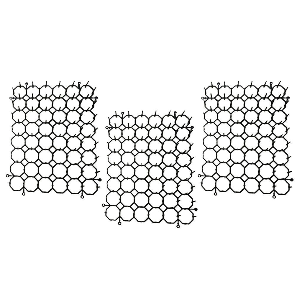 3pcs Cat Pet Deter Mat Repellent Mats Prevents Pet Away From Flower 60x210mm
