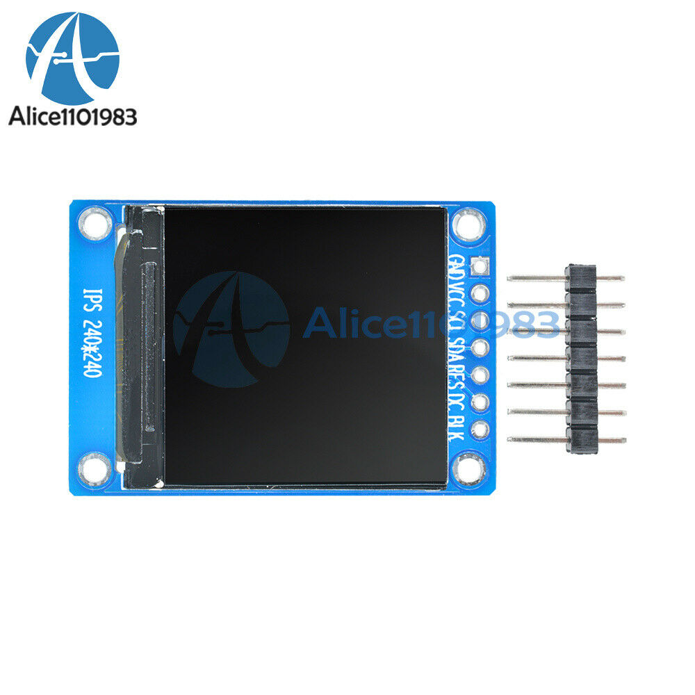 1.3Inch 240*240 IPS Full Color LCD Screen Display Module ST7789 SPI for Arduino