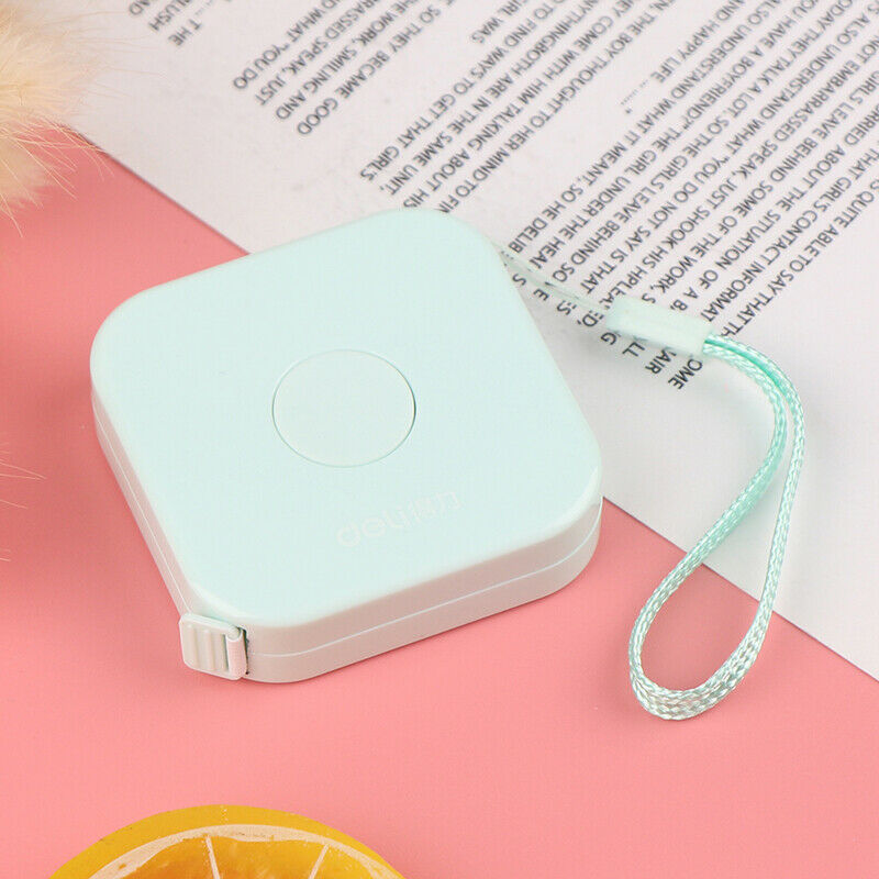 2m*7mm Tape Measure Portable Retractable Ruler Children Height Ruler Sewing YUDF