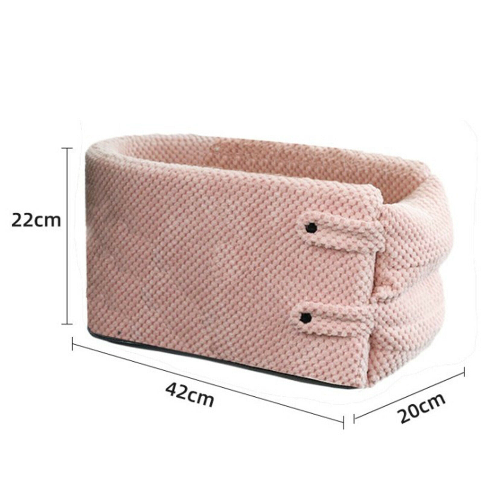 Dog Car Carrier Safety Puppy Pet Booster Seat Mat Crate for Car Armrest Cage