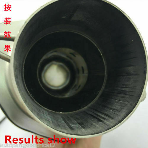 Stainless Steel Motorcycle 51mm Exhaust Can Muffler Baffle DB Killer Silencer US