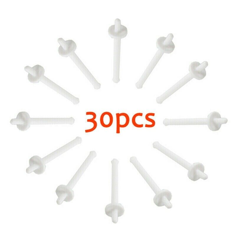 30 x Remover Cleaning Nose Hair Wax Body Applicator Sticks Nasal Hair Plastic