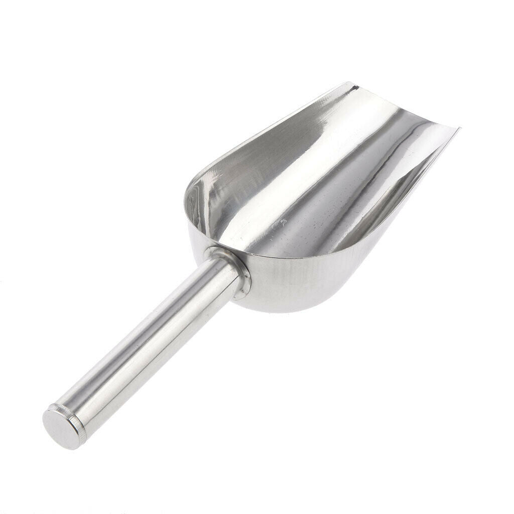 Multi-purpose Stainless Steel Ice Scoop Coffee Food Scoops Kitchen Supplies