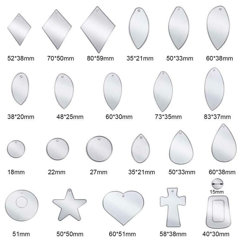 23pcs/set Cross Earrings Metal Cutting Dies Stencil DIY Scrapbooking Album Stamp