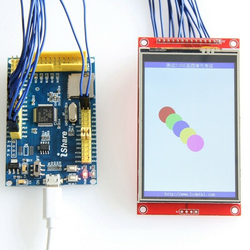 3.5 Inch 480x320 SPI Serial TFT LCD Module Display Screen with Press Panel DriZ9