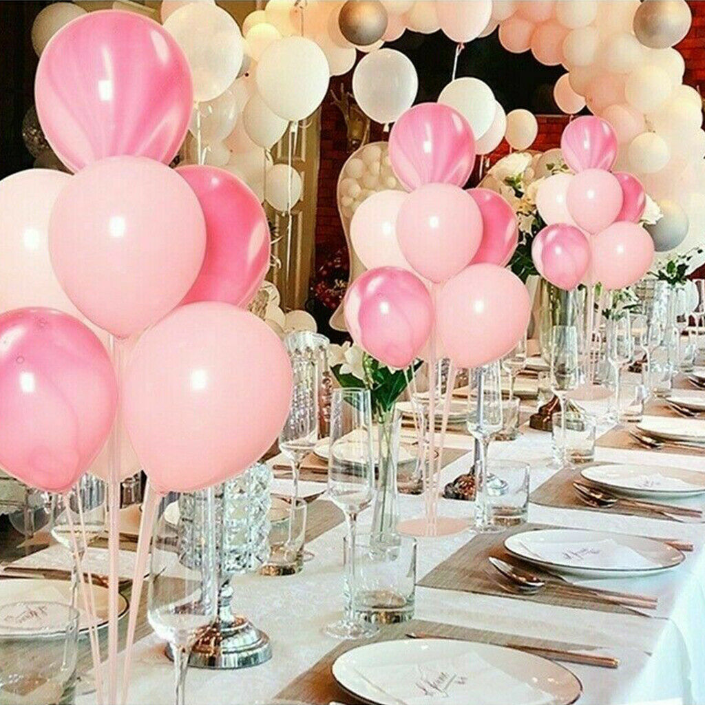 LED Balloon Holder 7 Sticks Decor Birthday Party Baby Shower Tabletop Accs