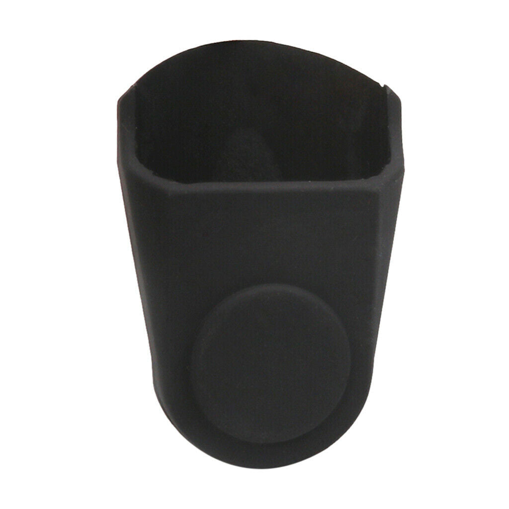 Saxophone Mouthpiece Cap, Sax Mouthpiece Protection Rubber Cap Accessory, Black