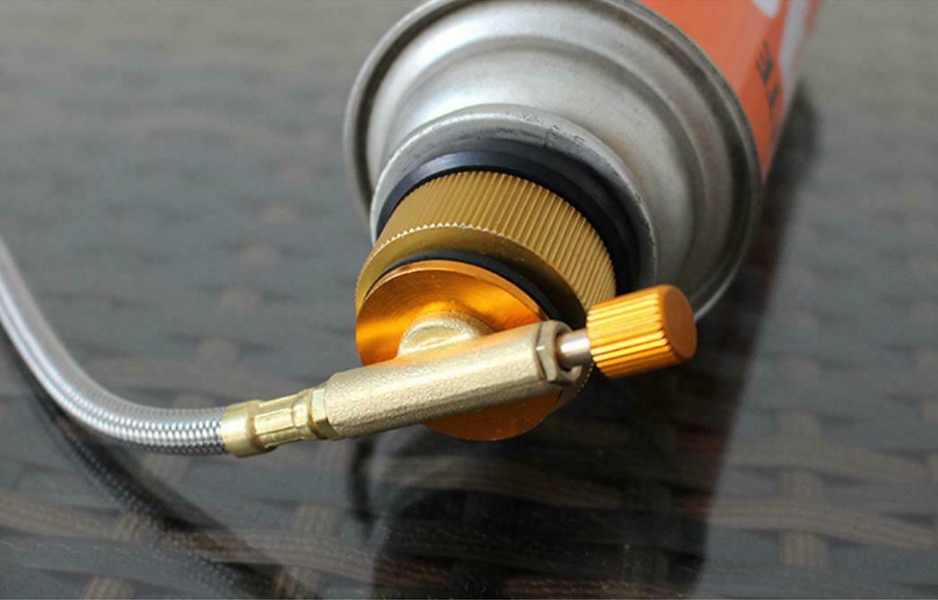 Outdoor Camping Burner Conversion Head Long gas Tank Stove Gas Bottle Adaptor