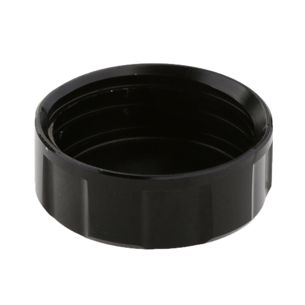 Motorcycle Rear Brake Fluid Reservoir Cap Oil Cup Cover For Kawasaki Black