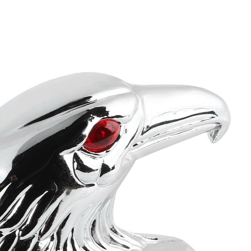 Motorcycle Front Fender Mudguard Ornament Eagle Head Statue Fit for Kawasaki Ya