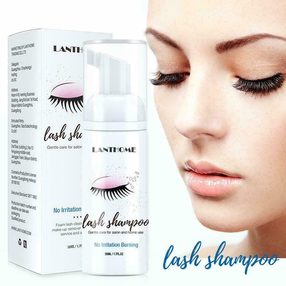 50ml Professional Eyelashes Foam Cleaner Eyelash Extension Cleanser Hot O2Y8